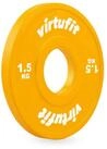 VirtuFit Hantelscheibe VirtuFit Olympische Fractional Plate Bumper Plate 1,5 kg...