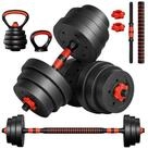 relaxdays Hantel-Set Hantelset 19 kg Gesamtgewicht