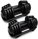 KM - Fit Hantel Verstellbare Kurzhantel 1,5&ndash;18 kg 12 Gewichtsstufen, 12