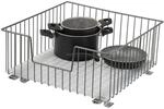 bremermann Teleskopauszug Schrank-Korbauszug 50 cm Breite, mit Einlegeboden