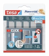 tesa Klebehaken tesa Powerstrips CLICK tesa Powerstrips CLICK Slim -...