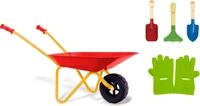 Klein Schubkarre Metallschubkarre mit Zubeh&ouml;r, f&uuml;r Kinder, aus Metall