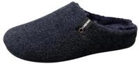 Hausschuh VERBENAS "EAGLE PICOS PET TONE", Damen, Gr. 42, grau (blau), Textil,