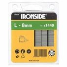 IRONSIDE Tackerklammer Klammern 8mm Typ L Inhalt: 1440 St&uuml;ck