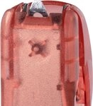 Rapid Heftger&auml;t Miniheftger&auml;t Colour'Breeze F4 10 Blatt transparent koralle