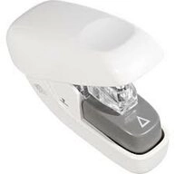 WEDO Hefter Wedo 1272000 Klammerloser Hefter Mini, bis 5 Blatt Papier, wei&szlig;