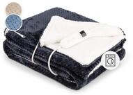 Klarstein Heizdecke Dr. Watson Deluxe XL, Set, Waschbar Superweiche Decke 180 x...