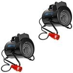 G&uuml;de Heizger&auml;t 85131-01, 5000 W, 2 Heizstufen mit Ventilatorfunktion,...