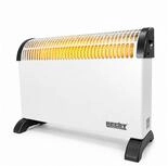 Hecht Konvektor Elektro Heizung 750-2000W 30m&sup3; mit Standf&uuml;&szlig;en, stufenloses