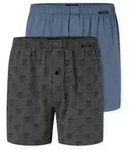 Schiesser Weiter Boxer Boxershorts Multipack (2er Pack) unktionaler Knopfleiste...