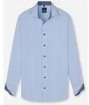 OLYMP Langarmhemd Luxor Businesshemd, New-Kentkragen, modern fit blau 47