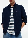 Tommy Jeans Langarmhemd REGULAR BABY CORDUROY SHIRT Regular fit mit Brusttasche