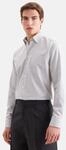 seidensticker Businesshemd Schwarze Rose Regular 1/1 Button-Down-Kragen Karo
