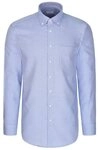 seidensticker Businesshemd Schwarze Rose Regular 1/1 Button-Down-Kragen Struktur