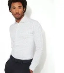 DESOTO Langarmhemd Jerseyhemd Casual Kent langarm Flexibler Stretch, mit Minimal
