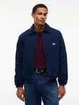 Tommy Jeans Hemdjacke HARRINGTON COTTON JACKET Regular fit mit Hemdkragen