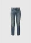 Pepe Jeans Tapered-fit-Jeans STANLEY Ziern&auml;hte an den Ges&auml;&szlig;taschen blau 33