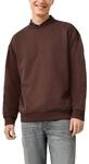 Sweatshirt QS, Herren, Gr. S, braun, Sweatware, Obermaterial: 60% Baumwolle, 40%