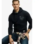 Superdry Kapuzensweatshirt 1954 COMPANY RELAXED HOOD Baumwollmischung, relaxed...