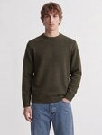 Jack & Jones Rundhalspullover JJESOHO OLLIE KNIT CREW NECK SN Materialmix,...
