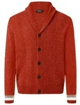 MAERZ Muenchen Strickjacke Maerz Muenchen 567201 Strickjacke Herren Bekleidung orange