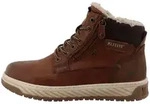 Mustang Shoes 36M0011001-brown Stiefel Gef&uuml;tterter Herrenboot mit Tex-Funktion...