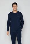 Pyjamaoberteil JOOP, Herren, Gr. L, blau, Jersey, Obermaterial: 95% Baumwolle, 5%