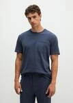 Pyjamaoberteil MARC O'POLO, Herren, Gr. S, blau (dunkelblau melange), Jersey,