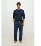 Marc O'Polo Pyjama Mix & Match Cotton schwarz S (46)
