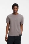 HUGO T-Shirt Nodar Rundhalsausschnitt, Regular Fit, reine Baumwolle