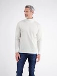 LERROS Rollkragenshirt mit Logo Stickerei