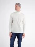 Rollkragenshirt LERROS "Legeres T-Shirt mit Rollkragen aus reiner Baumwolle", Herren,