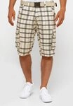 INDICODE Cargoshorts Herren Blixt Cargo Shorts Herrenshorts aus 100 % Baumwolle,