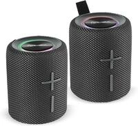 fontastic Cora Bluetooth Lautsprecher Box TWS Portable Speaker LED IPX5