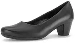 Gabor Pumps Trichterabsatz, Businessschuh in Mokassin-Optik, Weite G (weit) schwarz
