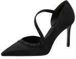 Tamaris ANTIslide, TOUCH-IT spitz Stilettoabsatz Sneaker ANTIslide schwarz 36 EU