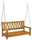 vidaXL Gartenbank Gartenschaukelbank 2 -Seater 110 x 56 x 58 cm Massivholz...