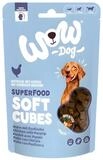 Wow Dog Superfood Soft Cubes Huhn 150 g, Snack f&uuml;r: Hund