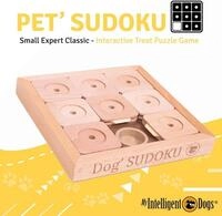 My Intelligent Dogs Tier-Intelligenzspielzeug Hundespielzeug Sudoku Small Expert Holz