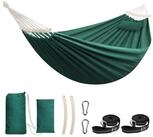 LuxusKollektion H&auml;ngematte H&auml;ngematte Baumwolle Camping 300kg Spreizstab