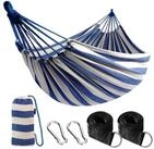 LuxusKollektion H&auml;ngematte H&auml;ngematte Baumwolle Gurte Reisetasche Camping...