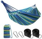 LuxusKollektion H&auml;ngematte H&auml;ngematte Baumwolle Outdoor Gurte Reisetasche...