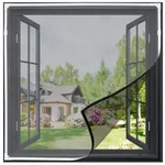 LuxusKollektion Insektenschutz-Fensterrahmen Fliegengitter Fenster Magnetrahmen