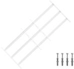 vidaXL Fenster Sicherheitsgitter f&uuml;r Fenster mit 3 Querstangen 3 stk., (3 St)