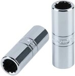 KS Tools Stecknuss KS Tools 918.1390 1/2'' CHROMEplus Z&uuml;ndkerzen-Stecknuss,...