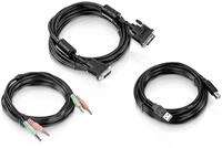 Trendnet Kabelset DVI-I, USB und Audio KVM TK-232DV 4.5m Computer-Kabel