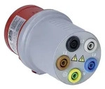 as - Schwabe Messadapter 4 mm Sicherheits-Buchse - CEE-Stecker 16 A 5polig 61105