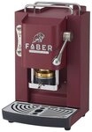 Faber Coffee Machines Kaffeepadmaschine Pro Deluxe 3.0 Chrom Espressomaschine,...