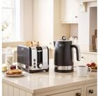 HOMCOM Fr&uuml;hst&uuml;cks-Set Schnellkoch-Wasserkocher und Toaster mit Thermostat und