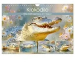 CALVENDO Wandkalender Krokodile. Stille Kraft irgendwo am Wasser (Wandkalender 2027